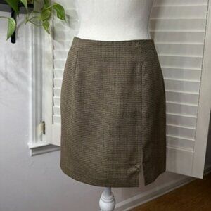 Vintage Plaid Skirt
